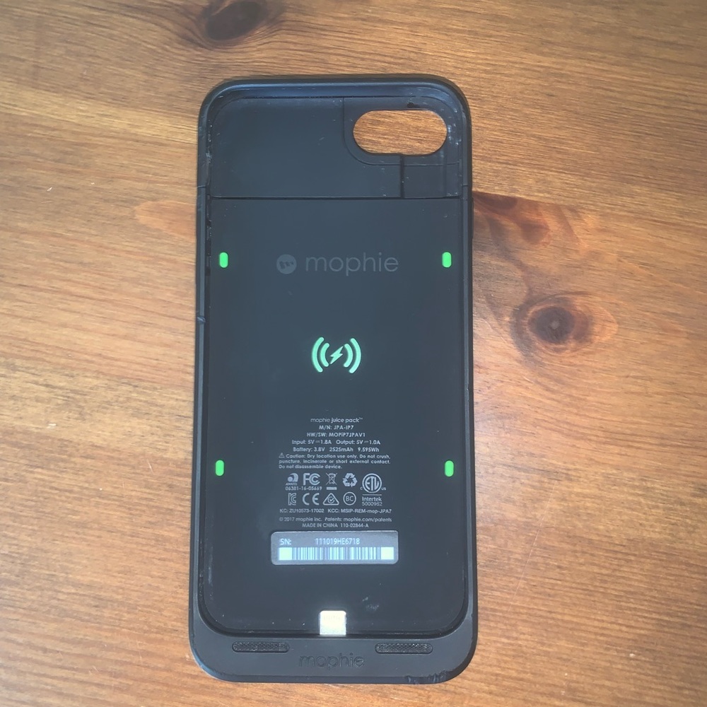 Mophie Battery Charging Case IPhone 8